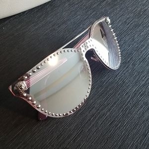 Unique rare Purple versace sunglasses